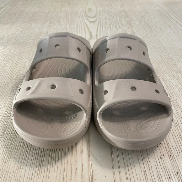 Crocs Baya Strap Sandals (Tan). - Picture 2 of 10